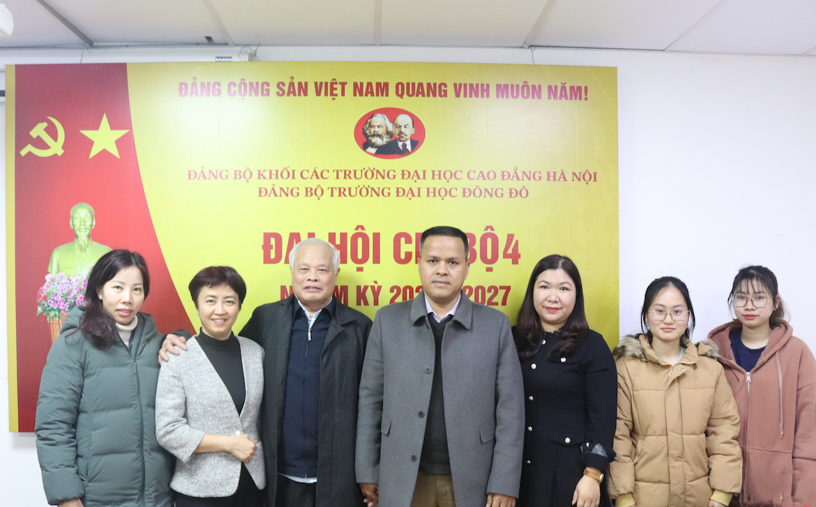 Đại hội Chi bộ 4 Trường Đại học Đông Đô nhiệm kỳ 2025 - 2027: Đổi mới, sáng tạo, phát triển vững mạnh