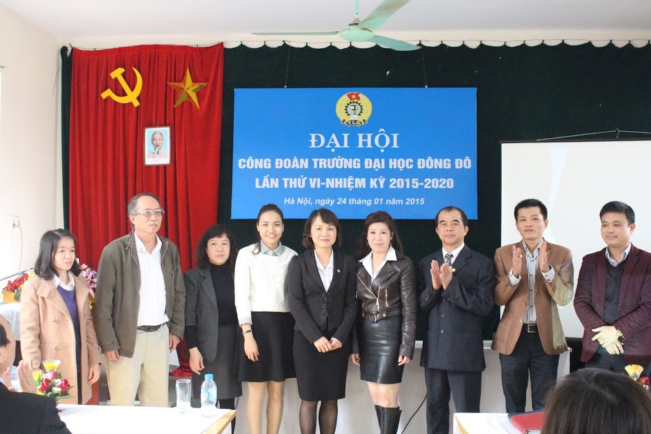Đại hội công đoàn trường Đại Học Đông Đô lần thứ VI