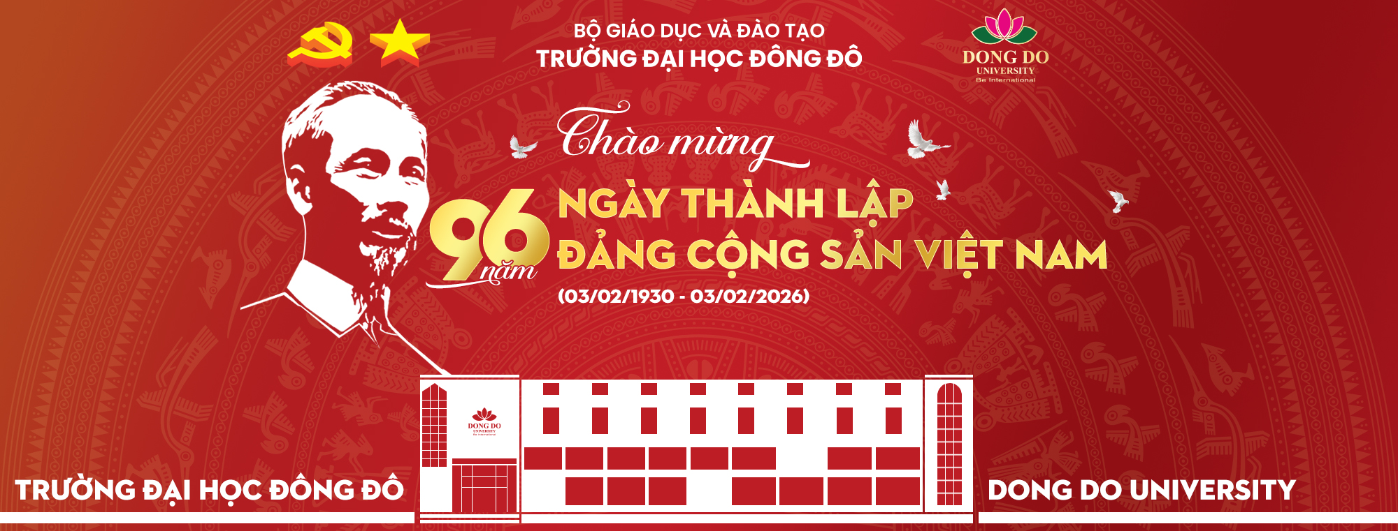 Kỷ niệm 96 năm Ngày thành lập Đảng Cộng sản Việt Nam (03/02/1930 - 03/02/2026)