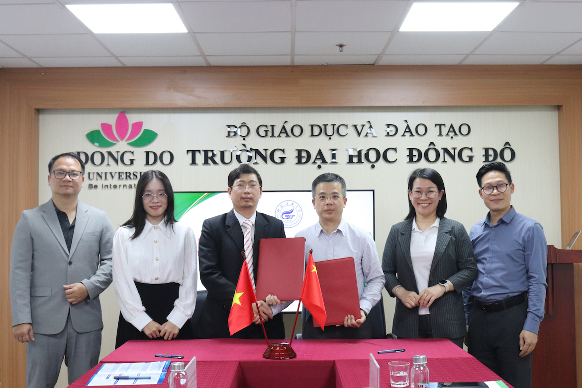 Trường Đại học Đông Đô ký kết thỏa thuận hợp tác với Trường Đại học Bách khoa Quế Lâm (Trung Quốc)